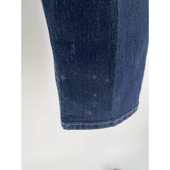 Riders by Lee Women's Dark Wash Curvy Skinny Mid Rise Jeans SZ 10P - Picture 3 of 4